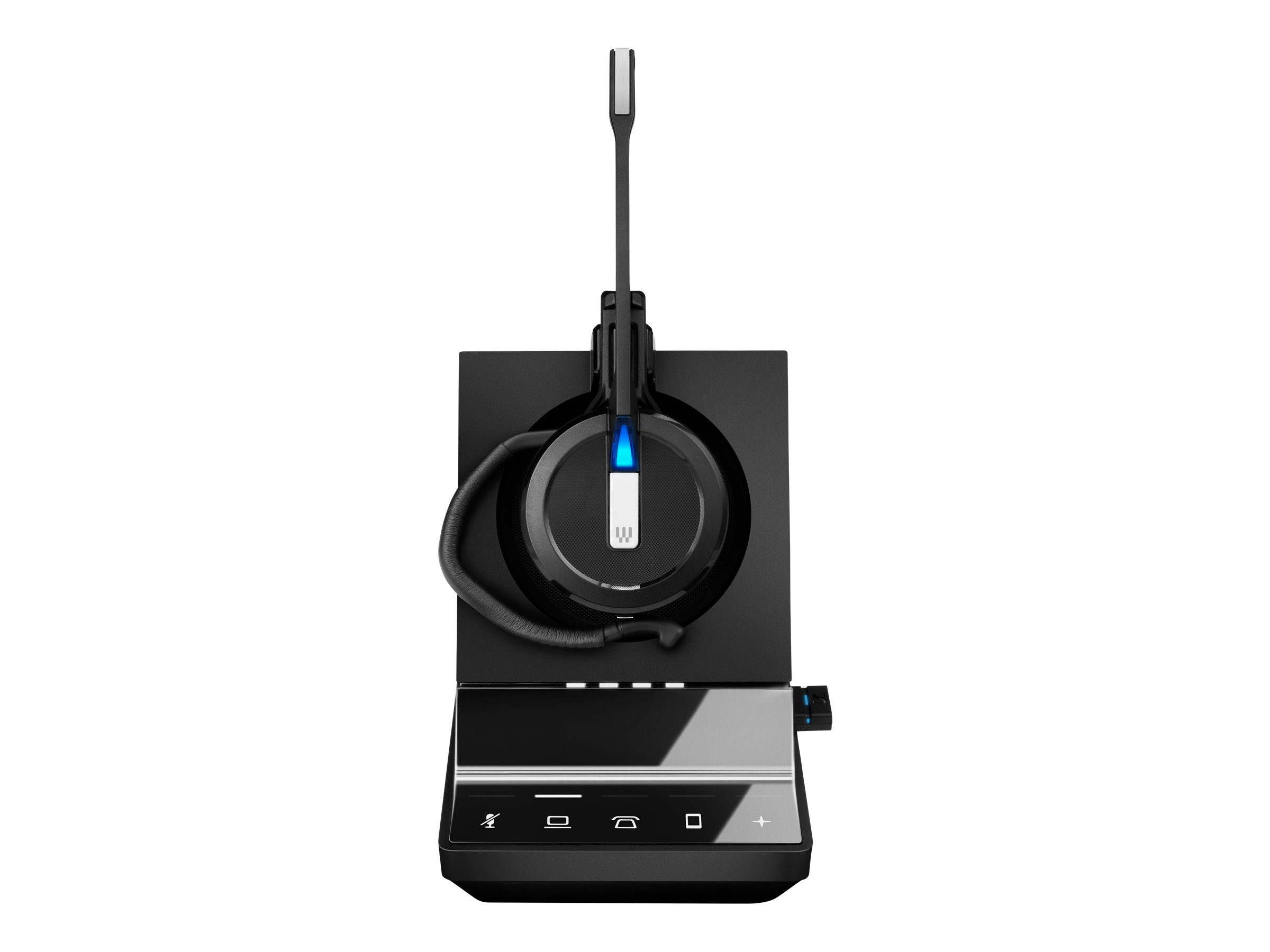EPOS IMPACT SDW 5016 Mono Kabelloses DECT-Headset mit Bluetooth-Dongle Schwarz