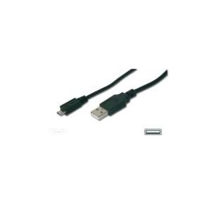 Assmann USB 2.0 connection cable. type A - micro B M/M. 3.0m. USB 2.0 conform. UL. bl (AK-300110-030-S)