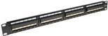 ACT Patchpanel 24-ports unshielded 45° CAT5E. Category: CAT5E Patchpanel 24p utp c5e 45gr (P24AK1)