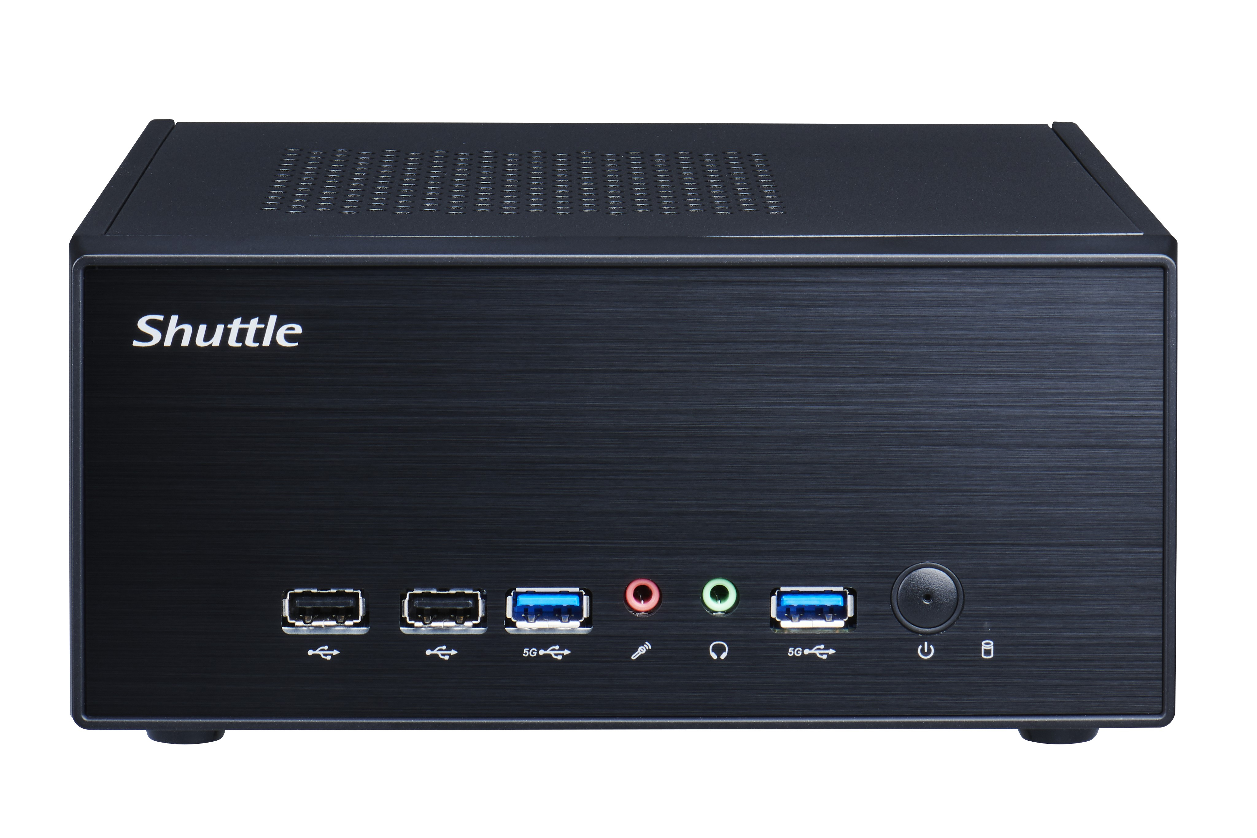 Shuttle XPC slim XH610G2 Barebone Intel H610 LGA1700 Schwarz