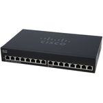 Cisco Small Business SG110-16 - Switch - unmanaged - 16 x 10/100/1000 - an Rack montierbar