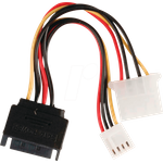 N CCGP73550VA015 Internes Netzkabel 15-pol SATA-Stecker> Molex Buchse (CCGP73550VA015)
