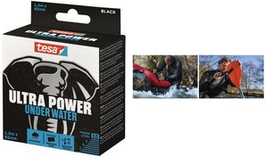 tesa ULTRA POWER UNDER WATER 56491-00000-00 Reparaturband Schwarz (L x B) 1.5 m x 50 mm 1 St. (56491-00000-00)