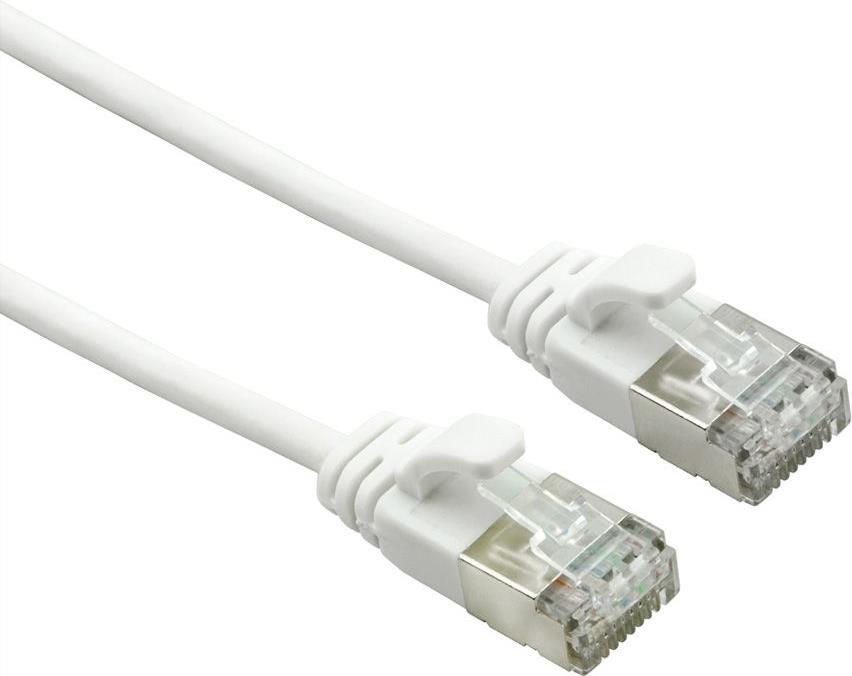 ROLINE 21.15.1700 Netzwerkkabel Weiß 0,5 m Cat6a U/FTP (STP) (21.15.1700)