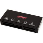 ROLINE USB3.2 Gen1 Multi Card extern schwarz - Card-Reader (15.08.6249)