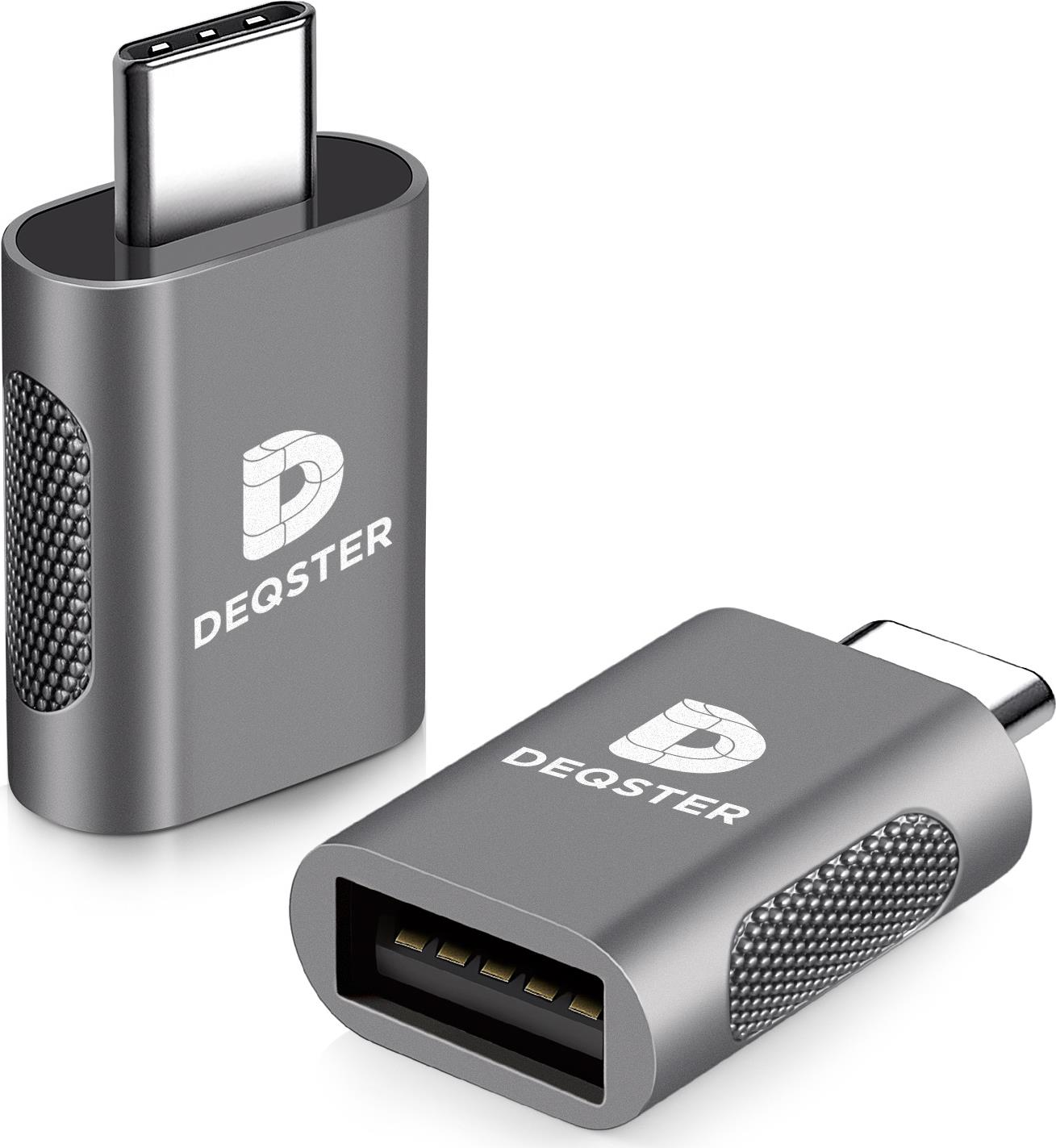 DEQSTER Adapter USB-C auf USB-A - 2 Stk. (60-736672)