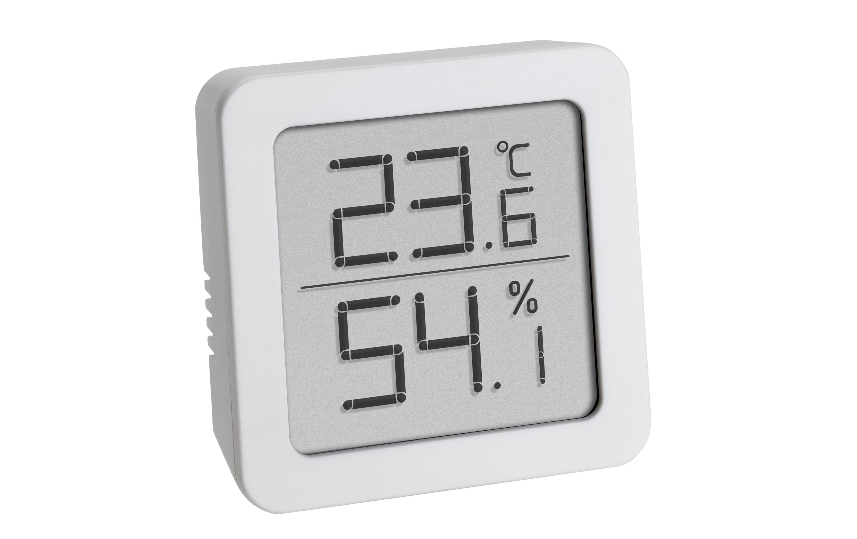 TFA Dostmann Thermo-Hygrometer 30.5051.02 Digital Weiß