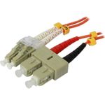 Synergy 21 S216729 Glasfaserkabel 1 m LSZH OM2 2x LC 2x SC Orange (S216729)