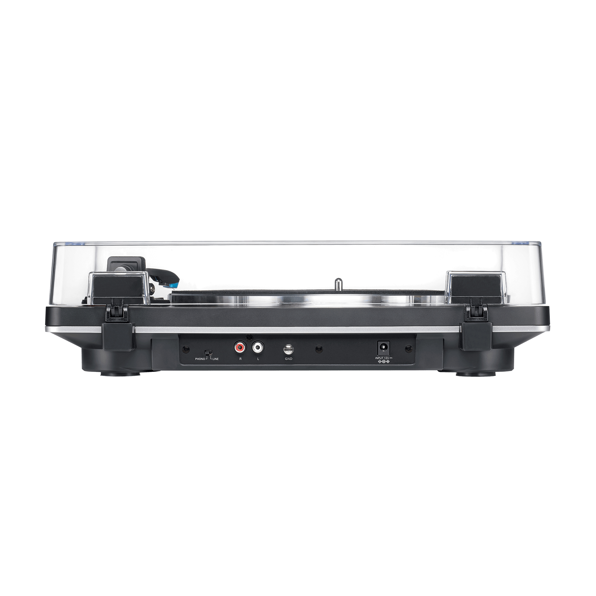 Audio-Technica AT-LP70XBT Plattenspieler Vollautomat Bluetooth Riemenantrieb Integrierter Phono-Vorverstärker Schwarz, Silber
