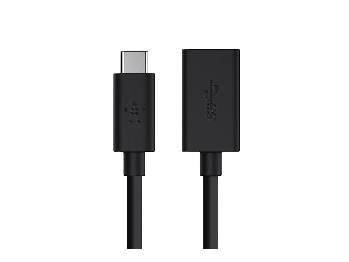 Belkin 3.0 USB-C to USB-A Adapter 1 m Schwarz