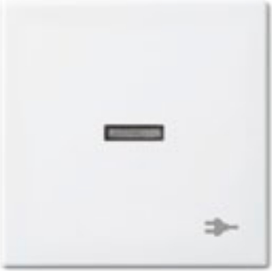 Busch-Jaeger 1731-0-2018. Produktfarbe: Weiß, Markenkompatibilität: Busch-Jaeger, Kompatibilität: Busch-balance® SI (1731-0-2018)