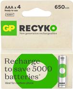 GP Battery ReCyko Micro AAA -Akku NiMH 650 mAh 1.2 V 2 St. (GPRCK65AAA082C2)