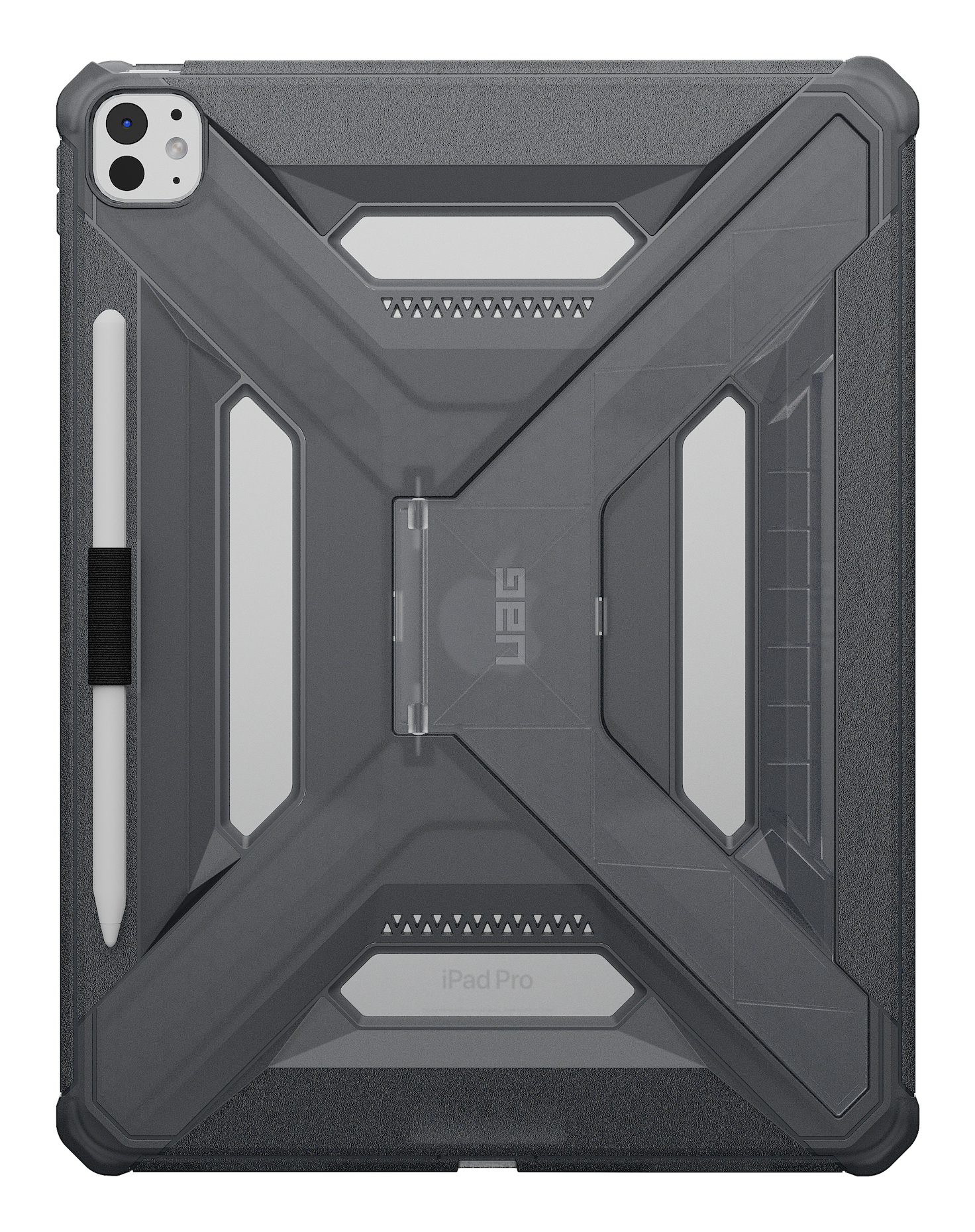 Urban Armor Gear Scout+ Ash Tablet-Schutzhülle für Apple iPad Pro 13" Grau