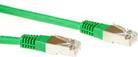 ACT Patchcord SSTP Category 6 PIMF - Green 25.00M 25m Grün Netzwerkkabel (FB9725)