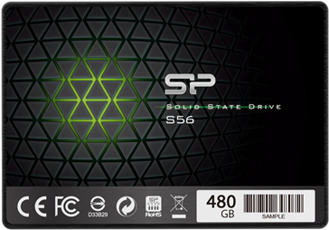 Silicon Power SSD 480GB 2.5" SATAIII S56 Black Retail NA (SP480GBSS3S56A25)