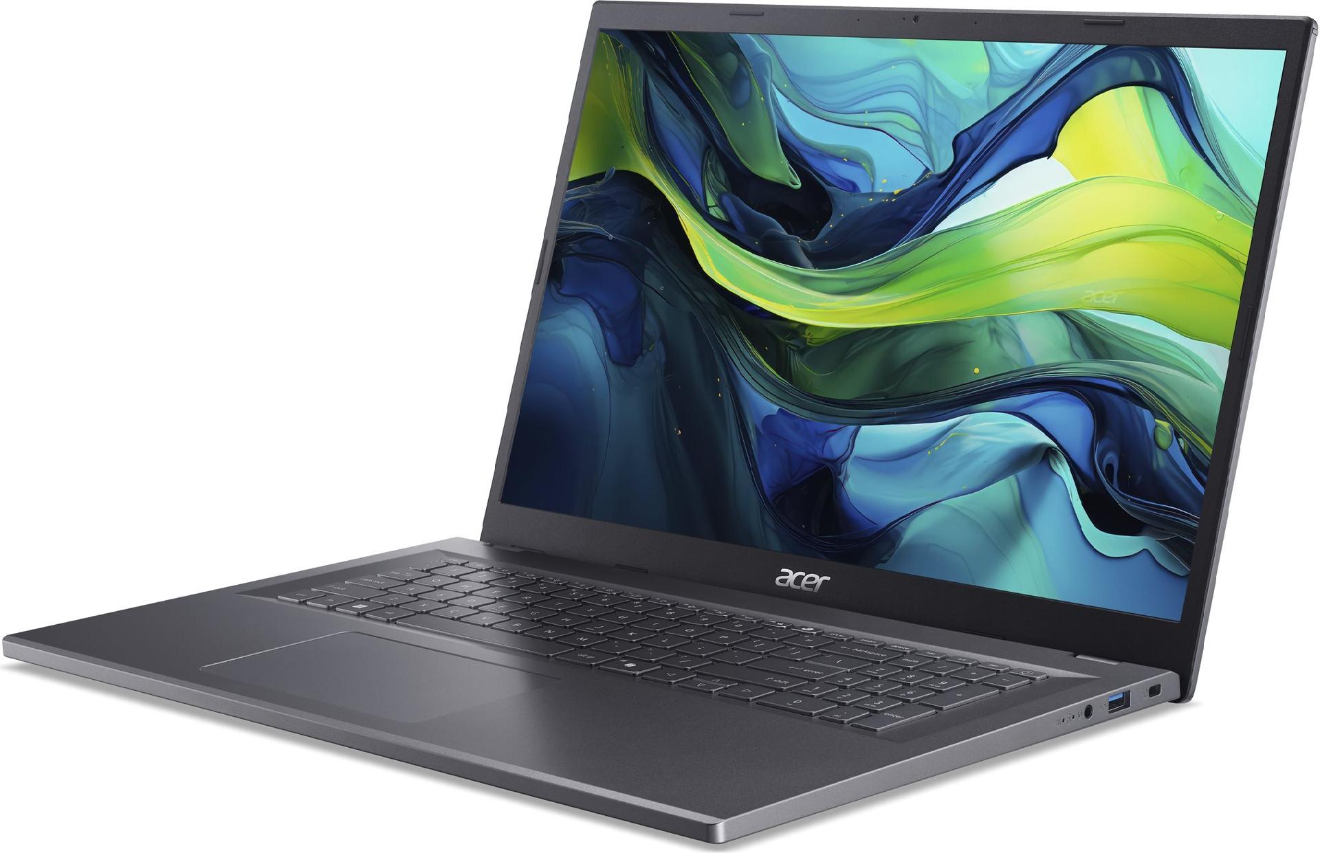 Acer Aspire 5 A17-51M 17,3" Intel Core 5 120U 16 GB RAM 512 GB SSD Stahlgrau