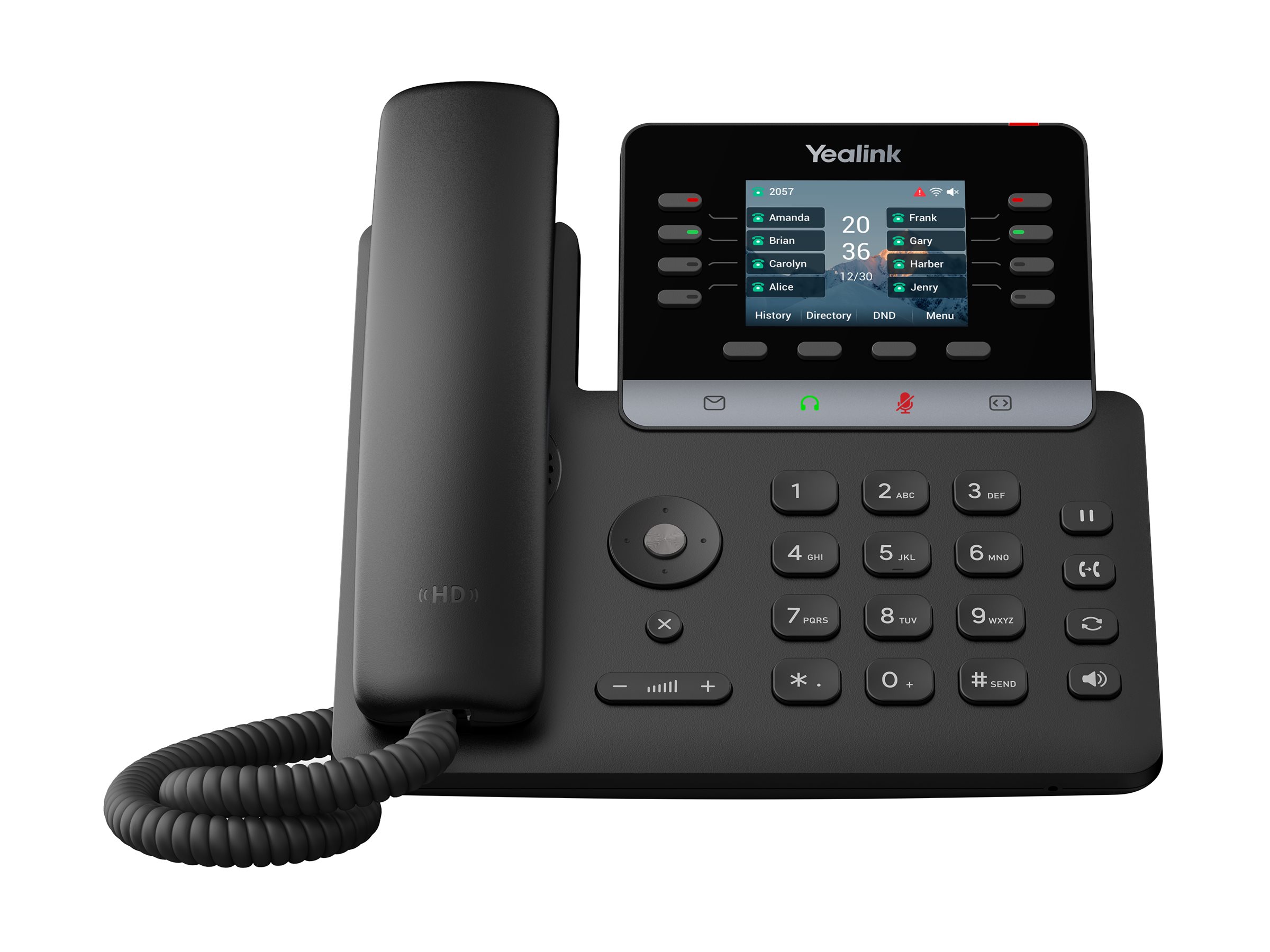 Yealink SIP-T73U VoIP-Telefon Schwarz