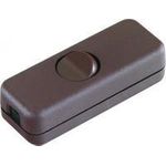 Bachmann 924.038. Typ: Rocker switch, Anzahl der Pole: 1P, Produktfarbe: Braun. Breite: 61 mm, Tiefe: 23 mm, Höhe: 15 mm (924.038)