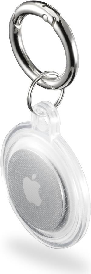 Hama Hülle Always Clear für Apple AirTag, mit Schlüsselanhänger, durchsichtig (00127476)