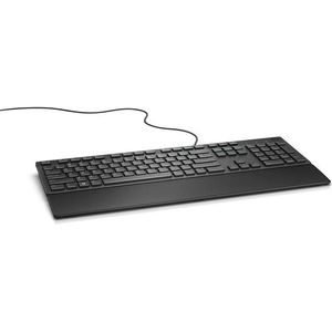 Keyboard USB Dell KB216 Multimedia black (580-ADGP)