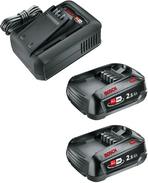 GARDENA 14914-20 Starter Kit QC AL 18V-44 + 2 x 2,5 Ah SoC Werkzeug-Akku und Ladegerät 18 V 2.5 Ah Li-Ion (14914-20)