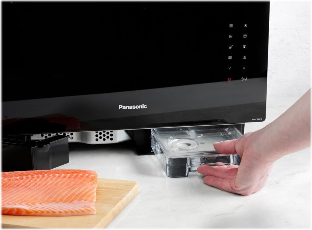 Panasonic NN-CS88L Mikrowellenofen mit Konvektion und Grill Schwarz