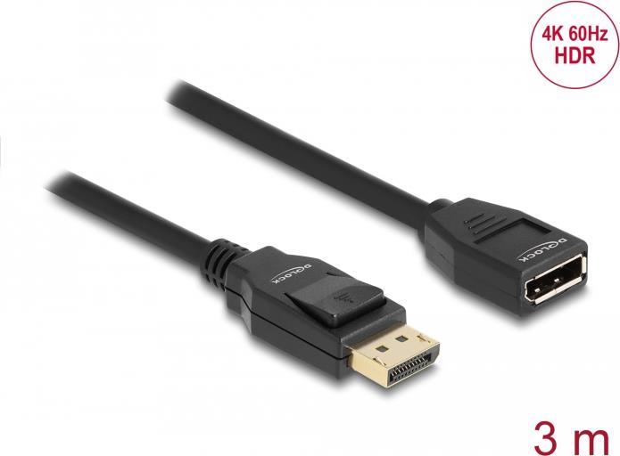 Delock DisplayPort-Verlängerungskabel (80003)