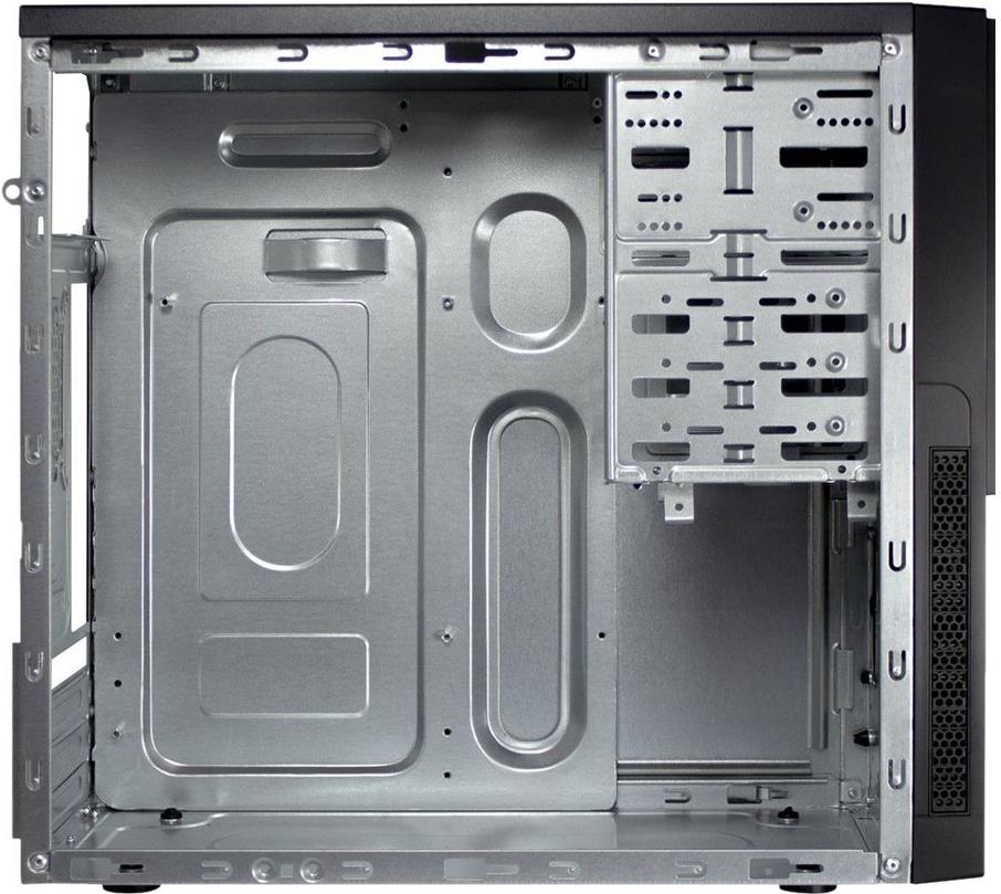 Inter-Tech IT-6865 Micro Tower Micro ATX mit USB Type-C Schwarz