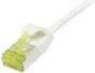 Patchkabel RJ45, CAT6A 500Mhz, 5m, weiss, U/FTP, slimline rund d=3,8mm, TPE/LSZH(Superflex), AWG32, mitCat.7 Rohkabel, Synergy 21 (S217327V3)