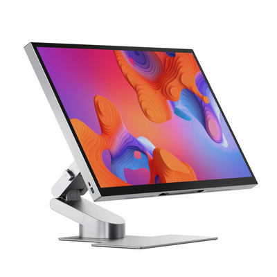 Alogic ASPEKT Touch 32" 4K UHD IPS Touchscreen Dock Monitor Silber