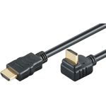 Mcab 1.0M HDMI HI-S W/E BK 270 4K UHD 60HZ GOLD HEC ARC 3D (7200224)