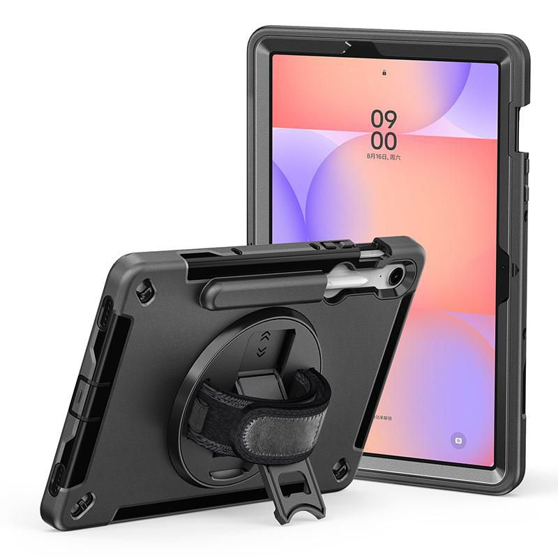 eSTUFF OHIO Tablet-Schutzhülle für Samsung Galaxy Tab S10 Lite/S10FE/S9FE/S9 Schwarz