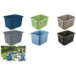 keeeper Aufbewahrungsbox "emil eco", 30 Liter, grass green Dreh-/Stapelbox, mit Griffmulden, Material: PP/Regranulat, - 1 Stück (1051631900000)