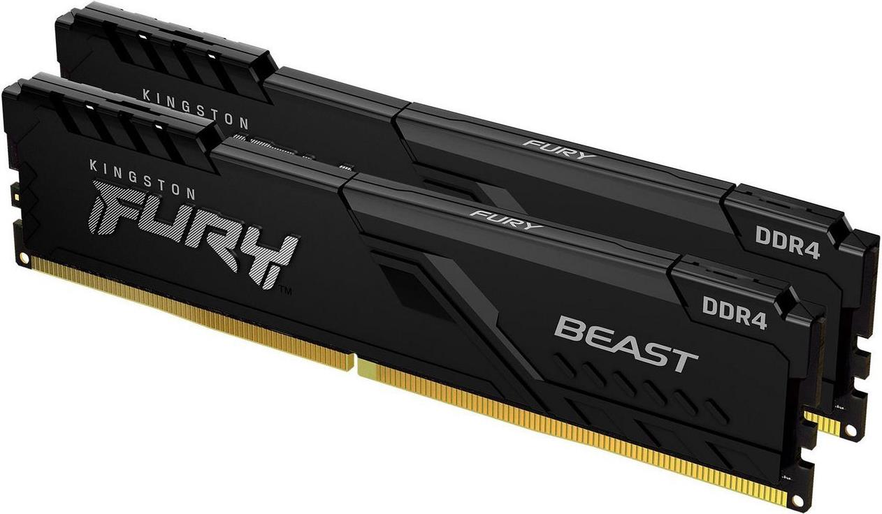 Kingston FURY Beast KF436C18BBK2/64 64 GB DDR4 3600 MHz CL18 DIMM Kit Schwarz