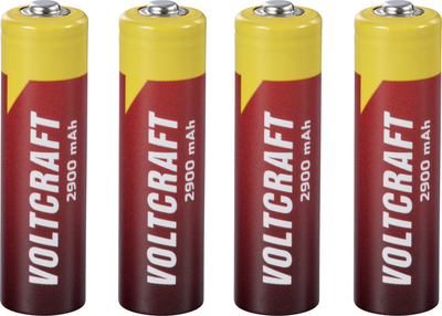 Voltcraft Extreme Power Mignon AA -Batterie Lithium 2900 mAh 1.5 V 4 St. (VC-12714140)