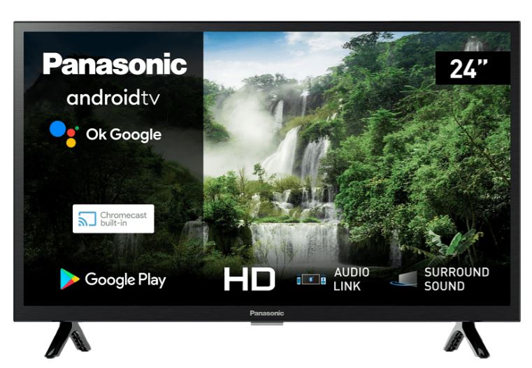Panasonic TX-24LSW504 sw LED-TV HD ready Android Triple Tuner [Energieklasse F] (TX-24LSW504)