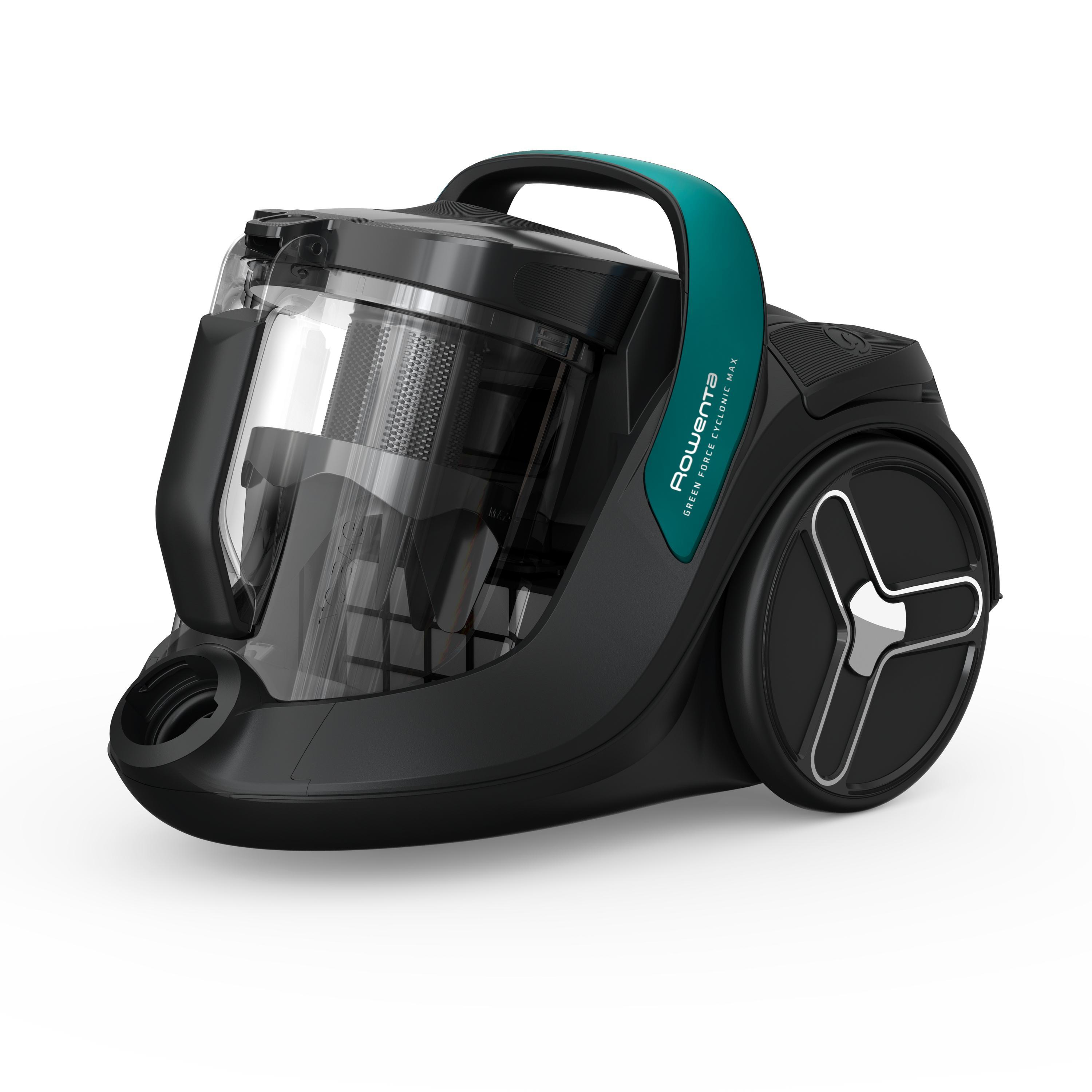 Rowenta Green Force Cyclonic Max RO7B12 900 W Zylinder-Vakuum 2,5 l Beutellos Grün