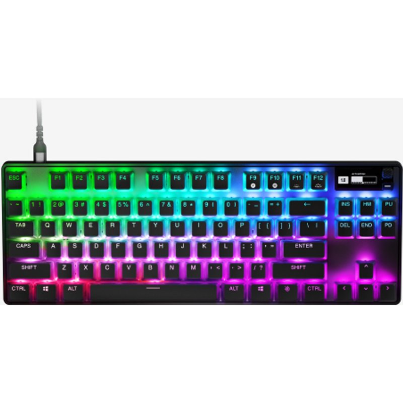 Steelseries Apex Pro TKL Tastatur USB QWERTZ Deutsch Schwarz 64859