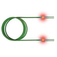 Easylan LWL-LED-Patchkabel duplex 50/125µm OM3, SC/SC, türkis, 5 m (LSD31100050)