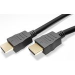 Goobay Series 2.1 8K Ultra High-Speed HDMI™ Kabel mit Ethernet, zertifiziert, 0.5 m, Schwarz - Hochgeschwindigkeitskabel für 8K@60 Hz (58267)