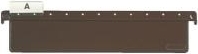 LEITZ Hänge-Leitkarte für SERIE 18 Hängeregistratur, braun (1827-00-00)