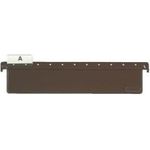 LEITZ Hänge-Leitkarte für SERIE 18 Hängeregistratur, braun (1827-00-00)