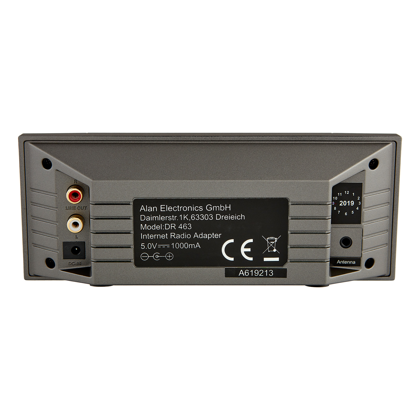 Albrecht DR 463 Internet Radio-Adapter DAB+ Bluetooth DLNA Grau