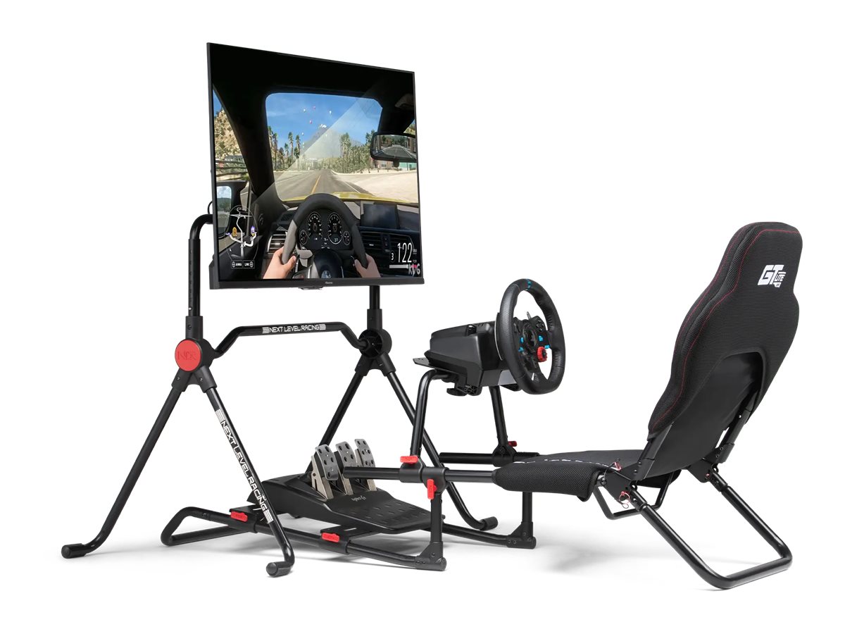 Next Level Racing GT Lite Junior Klappbares Cockpit Schwarz