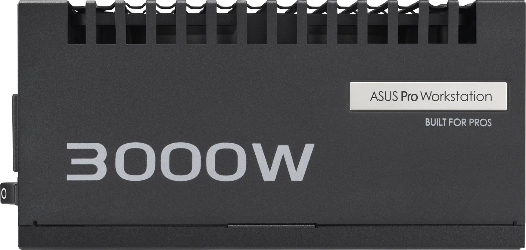 ASUS Pro WS 3000W ATX Netzteil ATX3.1 PCIe5.1 80+ Platinum schwarz (90YE00Z0-B0EA00)