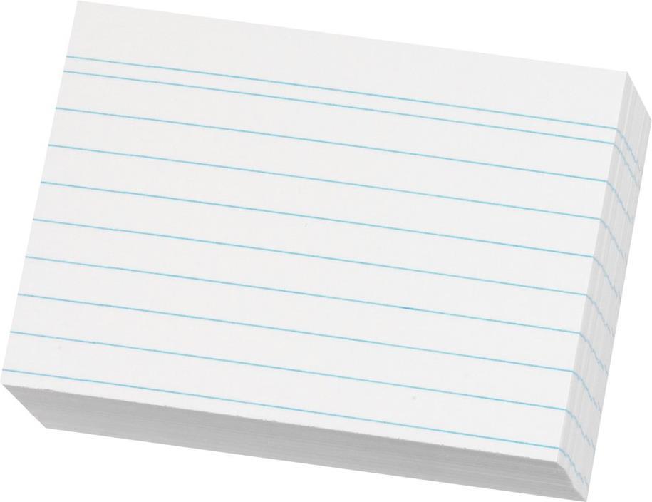 Herlitz 1150887 Karteikarte Weiß 200 Stück(e) (1150887)