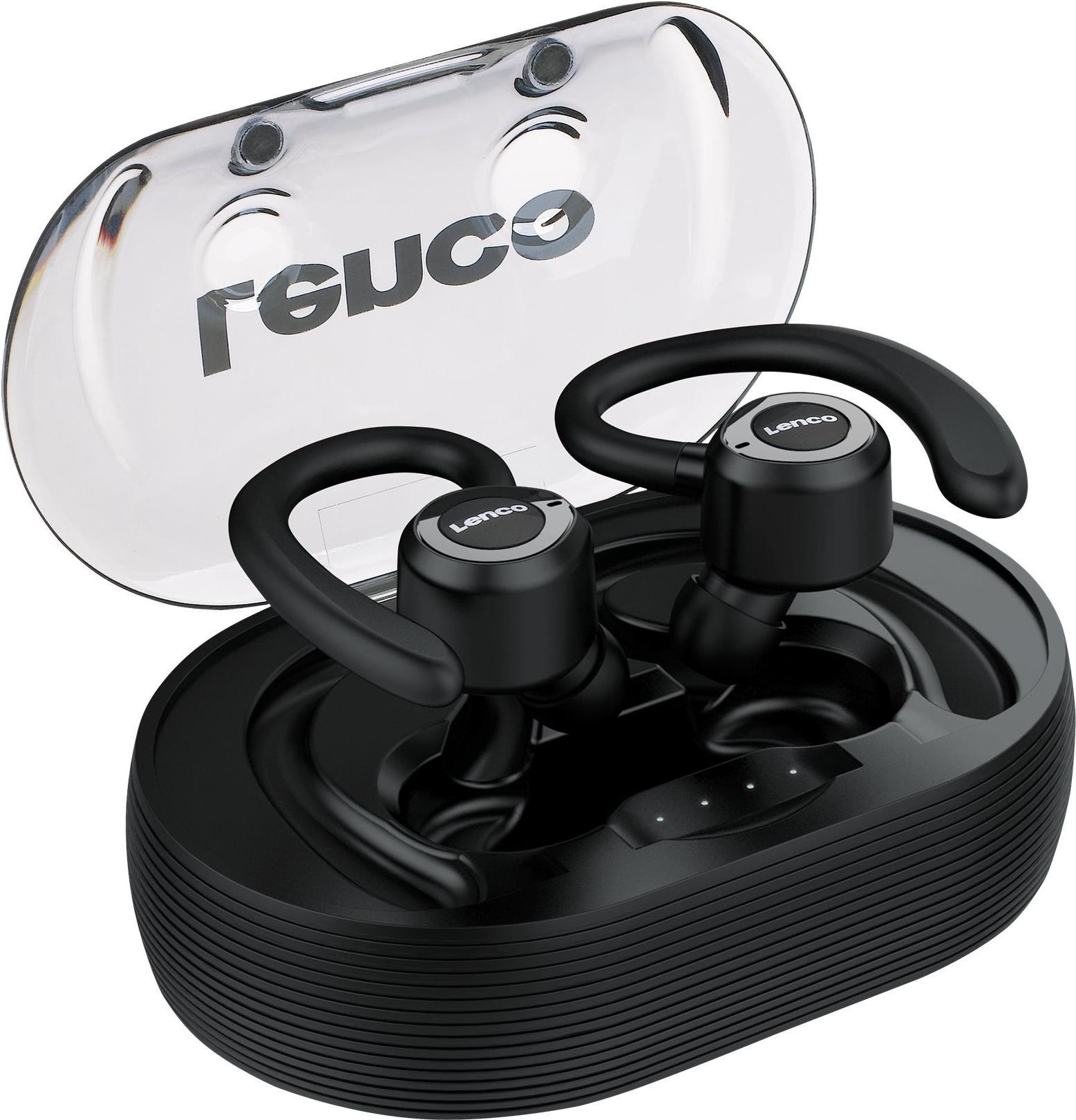 Lenco EPB-460 True Wireless In-Ear Sport-Headset IPX5 Schwarz