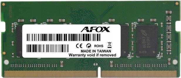 AFOX SO-DIMM DDR3 4GB Speichermodul 1600 MHz LV 1,35V (AFSD34BN1L)