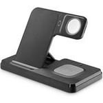 Cellularline Triple Wireles Charger 3in1 Black (WIRESTAND3IN1FBK)