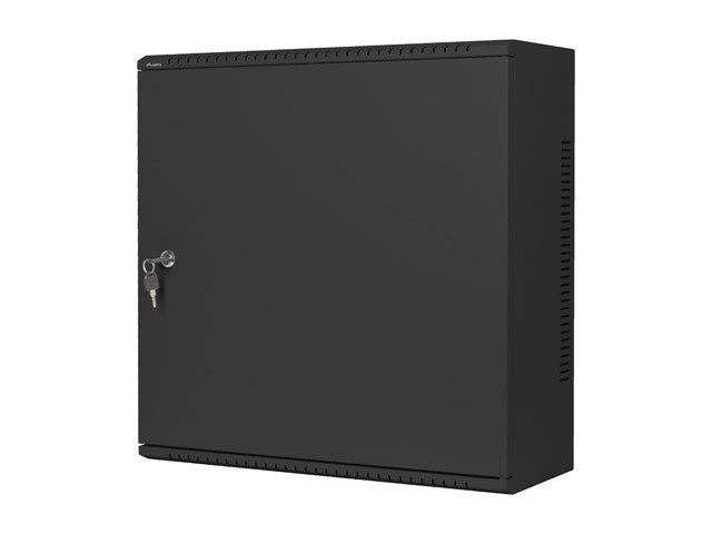 Lanberg WAF1 Series WAF1-5203-06-00B 19" 6U Wandmontierter Rack-Schrank Schwarz, RAL 9004